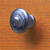 ENK37BO30 Cast Iron Knob in a Black Oxide
