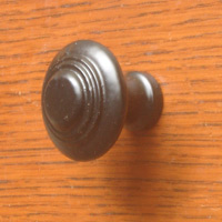 ENK37BO30  Cast Iron Knob in a Black Oxide finish.