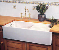 Shaw's Longridge butler sink and drainer