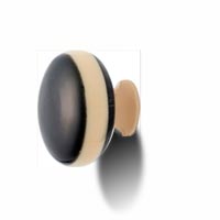 HH4350AB  Deco Brass Knob in 'Aged Brass 'finish. 