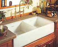 Shaw's Rivington double butler sink