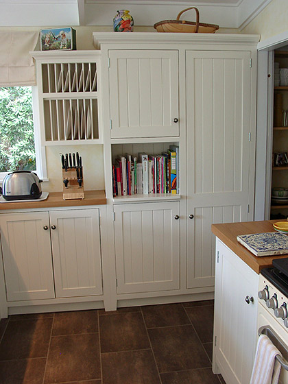 Victorian painted kitchen furniture